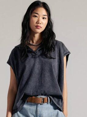 We The Free Keep On Polo Black Small